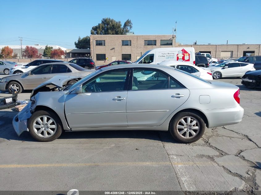 2004 Toyota Camry Xle VIN: 4T1BE30K14U361020 Lot: 43861248