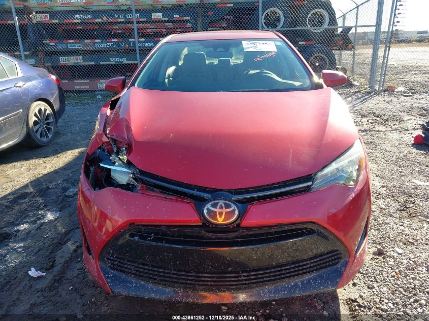 2017 Toyota Corolla Le VIN: 5YFBURHE8HP647071 Lot: 43861252