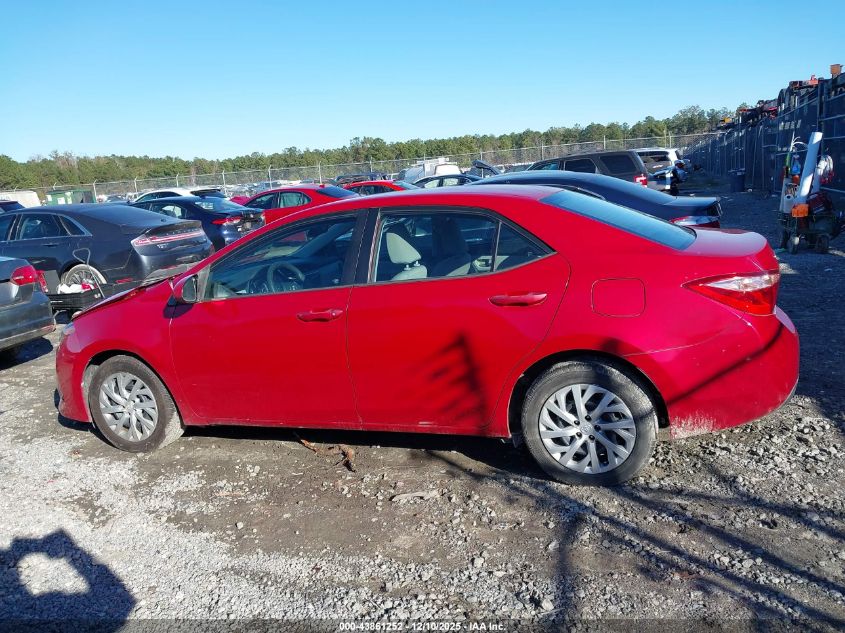 2017 Toyota Corolla Le VIN: 5YFBURHE8HP647071 Lot: 43861252