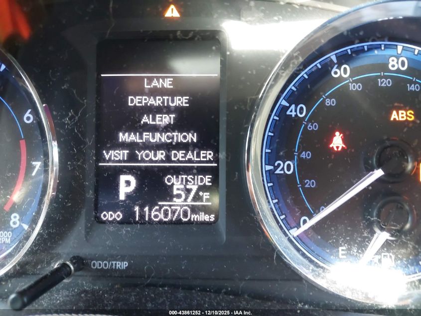 2017 Toyota Corolla Le VIN: 5YFBURHE8HP647071 Lot: 43861252