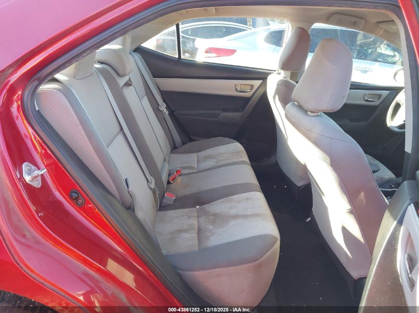 2017 Toyota Corolla Le VIN: 5YFBURHE8HP647071 Lot: 43861252