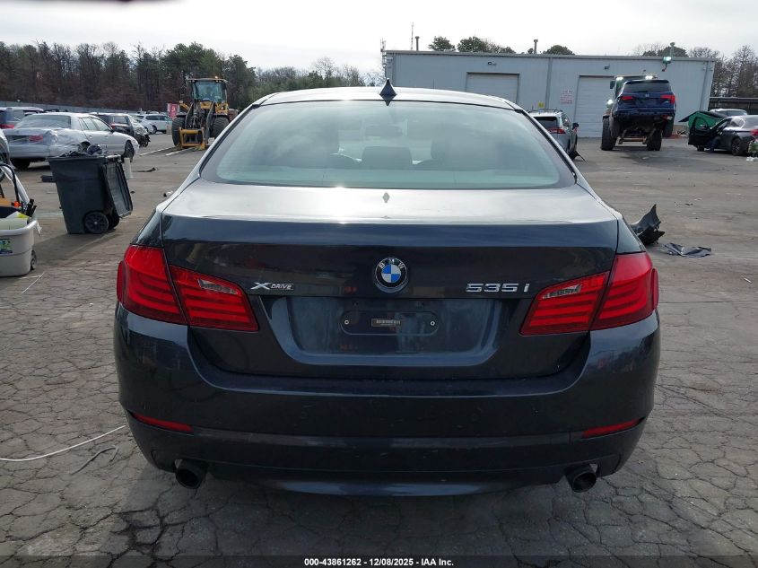 2013 BMW 535I xDrive VIN: WBAFU7C59DDU71719 Lot: 43861262