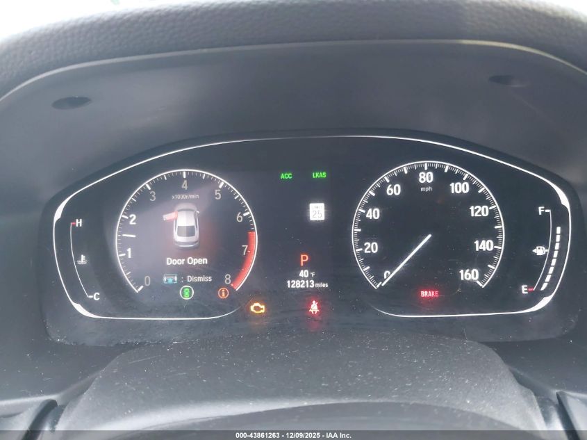 2018 Honda Accord Lx VIN: 1HGCV1F19JA084482 Lot: 43861263