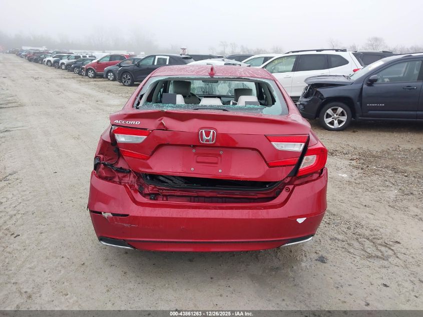 2018 Honda Accord Lx VIN: 1HGCV1F19JA084482 Lot: 43861263