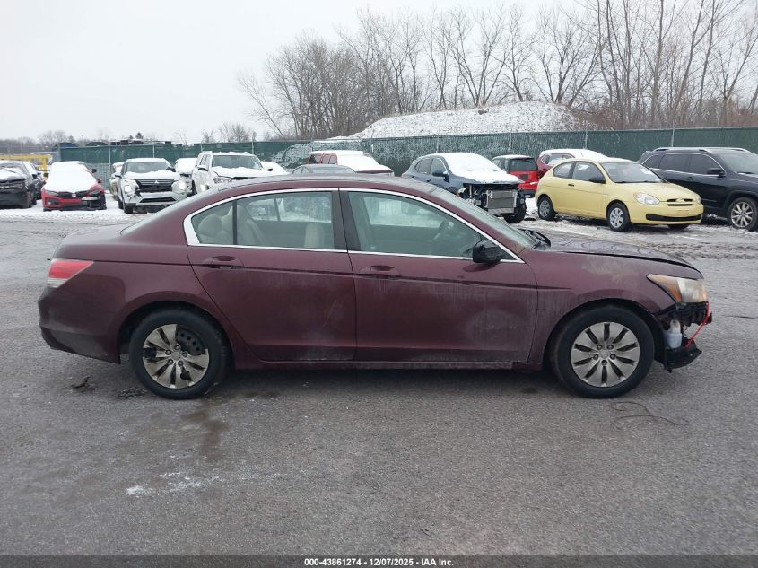 2009 Honda Accord 2.4 Lx VIN: 1HGCP263X9A030203 Lot: 43861274