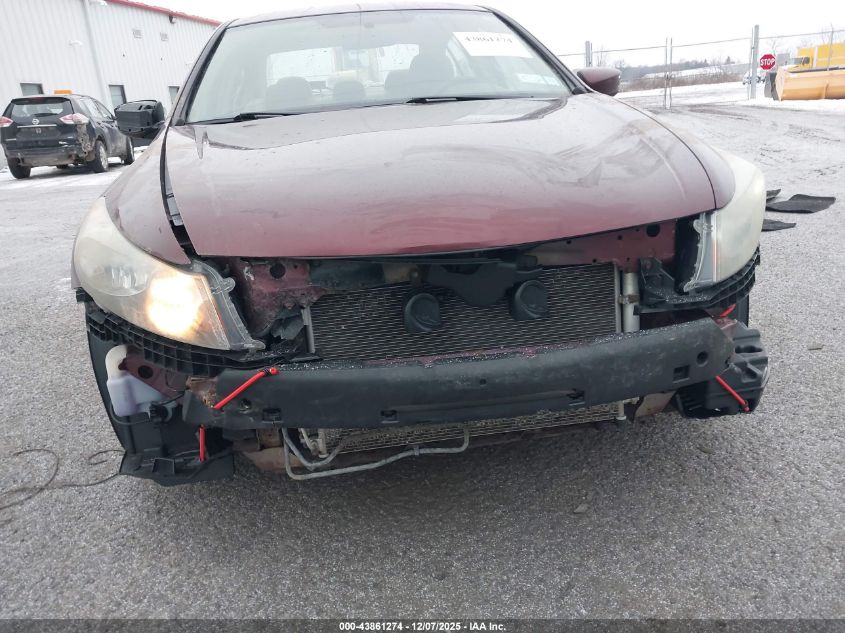 2009 Honda Accord 2.4 Lx VIN: 1HGCP263X9A030203 Lot: 43861274