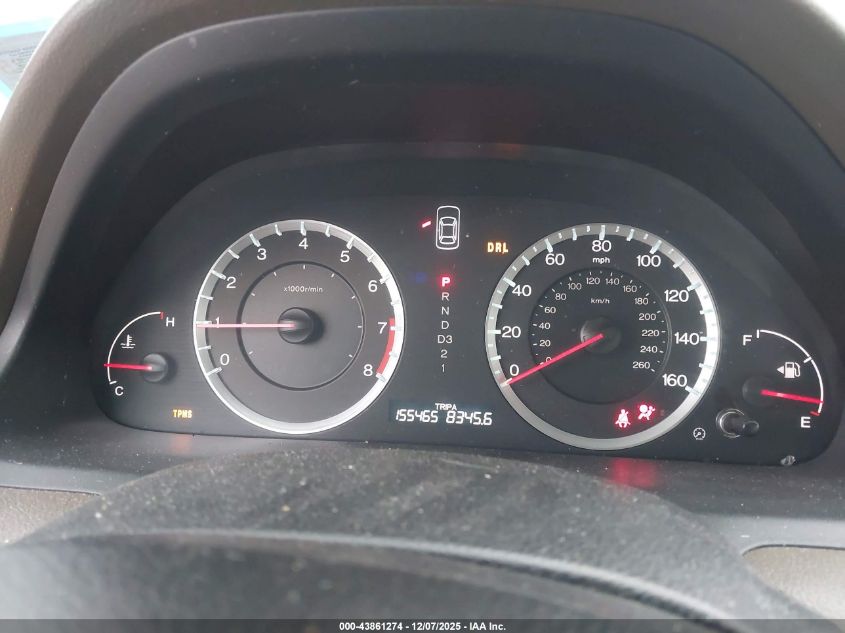 2009 Honda Accord 2.4 Lx VIN: 1HGCP263X9A030203 Lot: 43861274