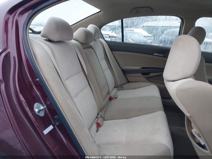 2009 Honda Accord 2.4 Lx VIN: 1HGCP263X9A030203 Lot: 43861274