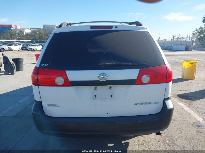 2007 Toyota Sienna Ce VIN: 5TDZK23C97S087245 Lot: 43861275