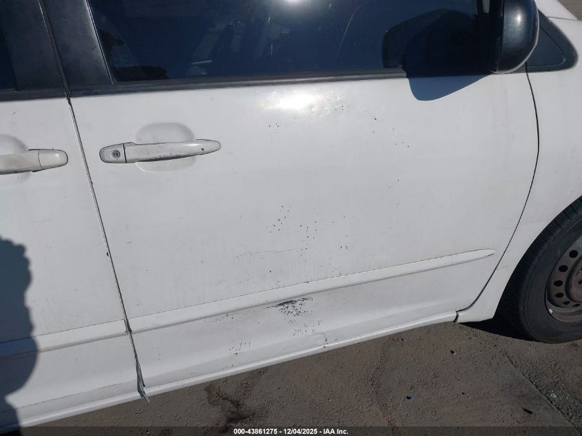 2007 Toyota Sienna Ce VIN: 5TDZK23C97S087245 Lot: 43861275