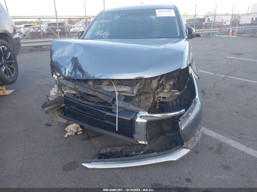 2017 Mitsubishi Outlander Es VIN: JA4AD2A39HZ058137 Lot: 43861281