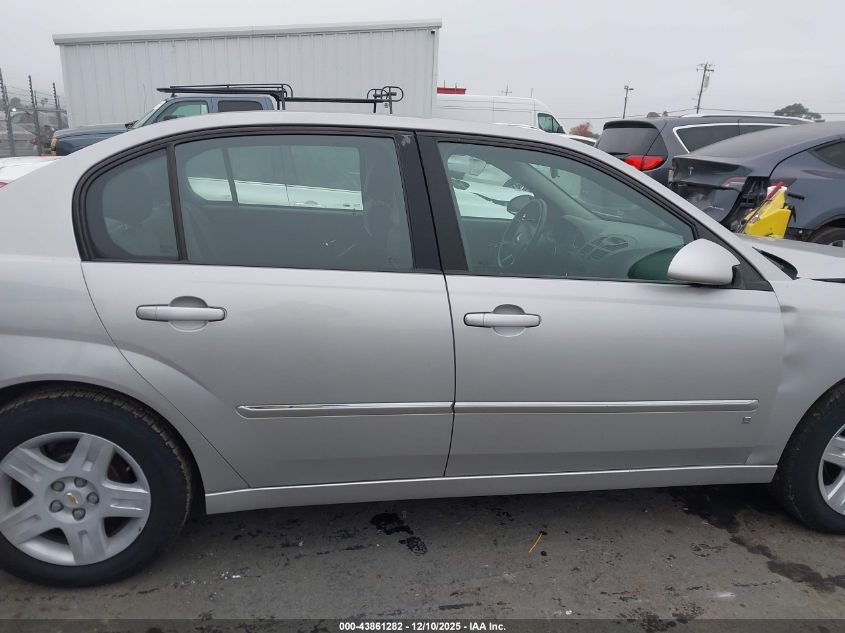 2006 Chevrolet Malibu Lt VIN: 1G1ZT51F76F163225 Lot: 43861282