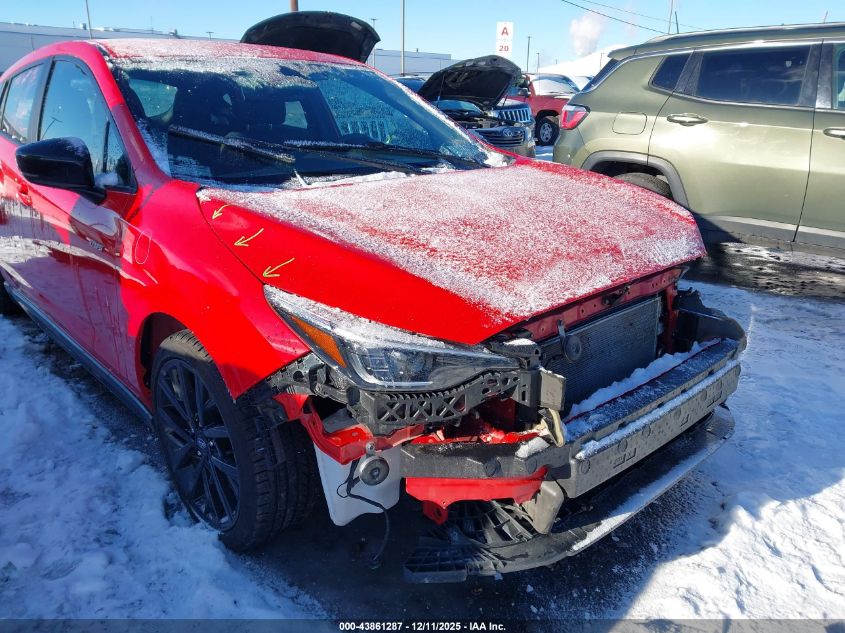 2024 Subaru Impreza Rs 5-Door VIN: JF1GUHHC7R8221177 Lot: 43861287