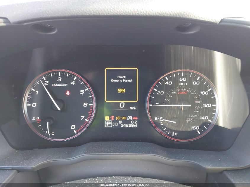 2024 Subaru Impreza Rs 5-Door VIN: JF1GUHHC7R8221177 Lot: 43861287