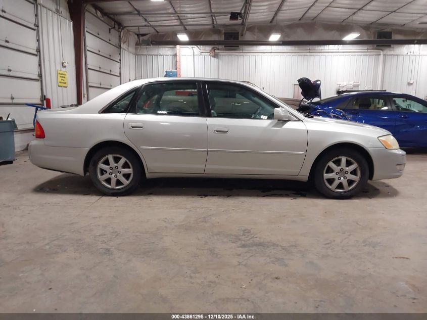 2001 Toyota Avalon Xls VIN: 4T1BF28B41U120995 Lot: 43861295