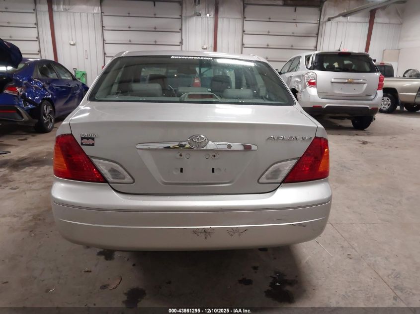 2001 Toyota Avalon Xls VIN: 4T1BF28B41U120995 Lot: 43861295