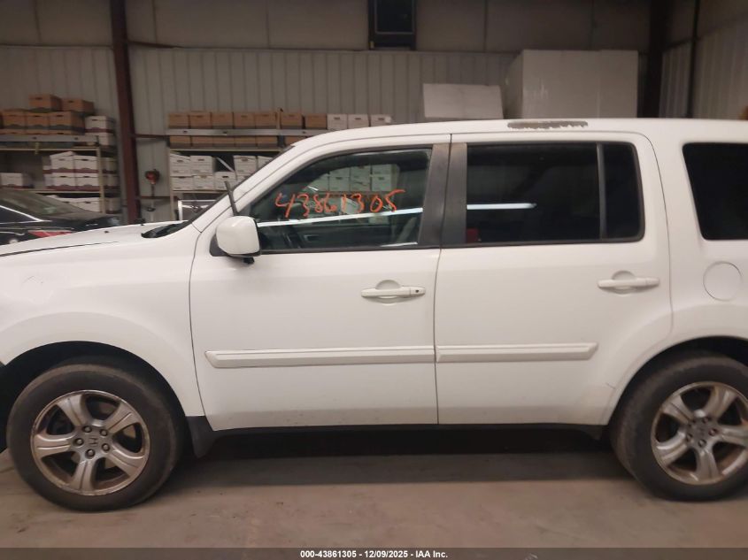 2015 Honda Pilot Ex-L VIN: 5FNYF4H58FB036103 Lot: 43861305