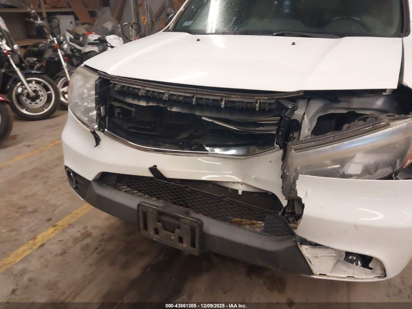 2015 Honda Pilot Ex-L VIN: 5FNYF4H58FB036103 Lot: 43861305