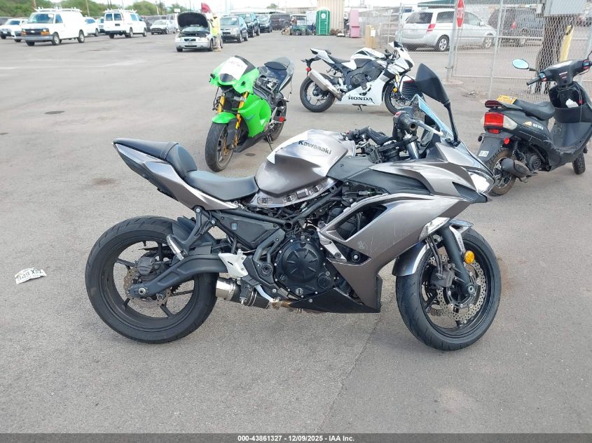 2021 Kawasaki Ex650 M VIN: ML5EXEM17MDA30223 Lot: 43861327