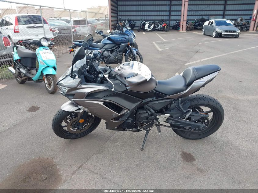 2021 Kawasaki Ex650 M VIN: ML5EXEM17MDA30223 Lot: 43861327