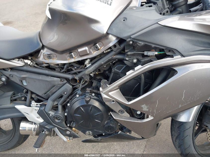 2021 Kawasaki Ex650 M VIN: ML5EXEM17MDA30223 Lot: 43861327