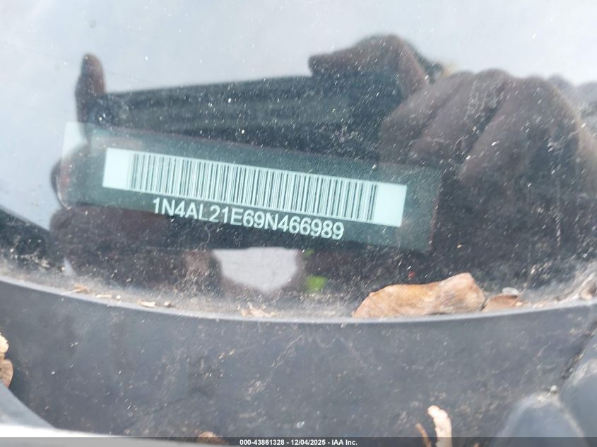 2009 Nissan Altima 2.5 S VIN: 1N4AL21E69N466989 Lot: 43861328