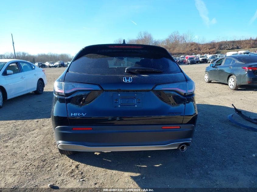 2024 Honda Hr-V Awd Sport/Awd Sport W/O Bsi VIN: 3CZRZ2H54RM734010 Lot: 43861334