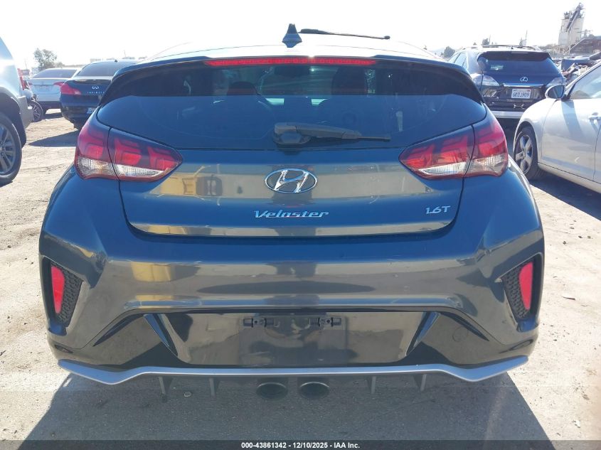 2020 Hyundai Veloster Turbo VIN: KMHTH6AB6LU027544 Lot: 43861342