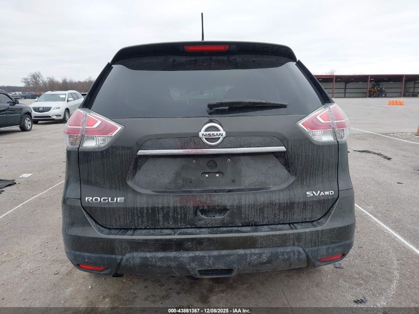 2015 Nissan Rogue Sv VIN: 5N1AT2MV1FC764617 Lot: 43861367