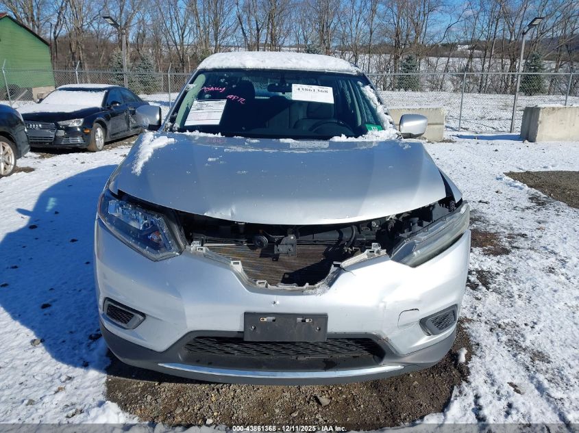 2016 Nissan Rogue S VIN: 5N1AT2MV0GC889335 Lot: 43861368