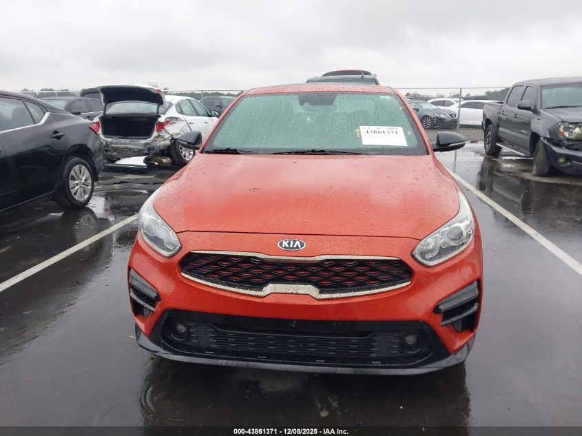 2020 Kia Forte Gt-Line VIN: 3KPF34AD2LE168647 Lot: 43861371