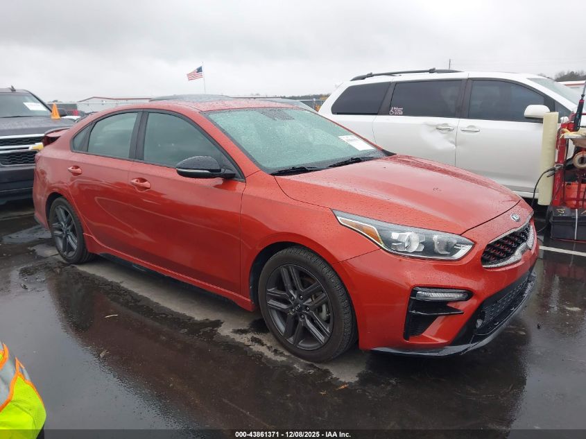 2020 Kia Forte Gt-Line VIN: 3KPF34AD2LE168647 Lot: 43861371