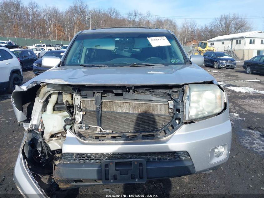 2011 Honda Pilot Touring VIN: 5FNYF4H94BB097509 Lot: 43861378