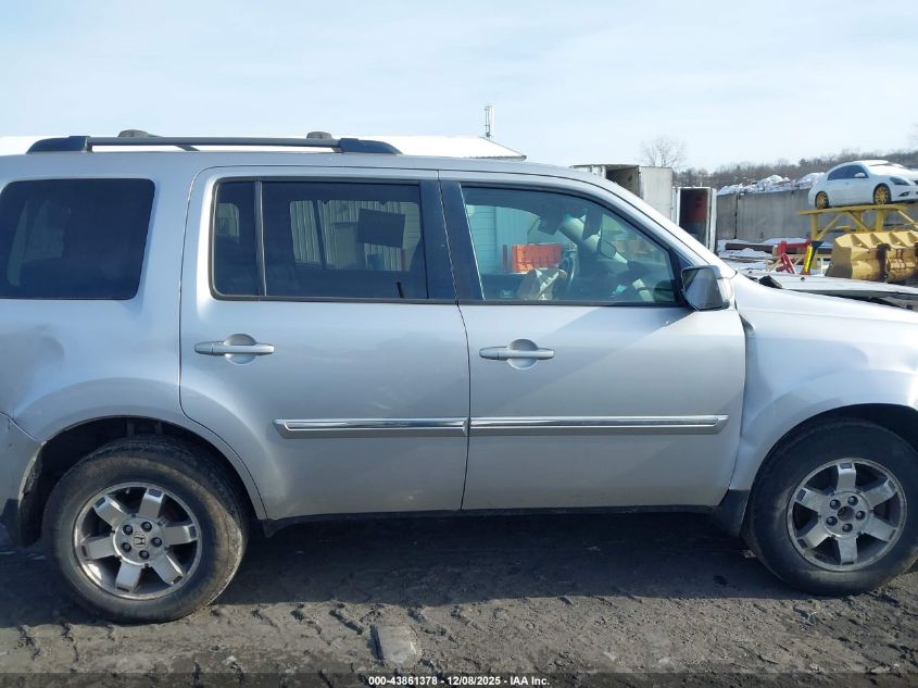 2011 Honda Pilot Touring VIN: 5FNYF4H94BB097509 Lot: 43861378