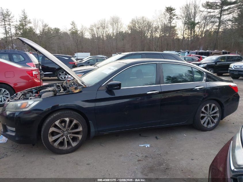 2013 Honda Accord Sport VIN: 1HGCR2E58DA124067 Lot: 43861379