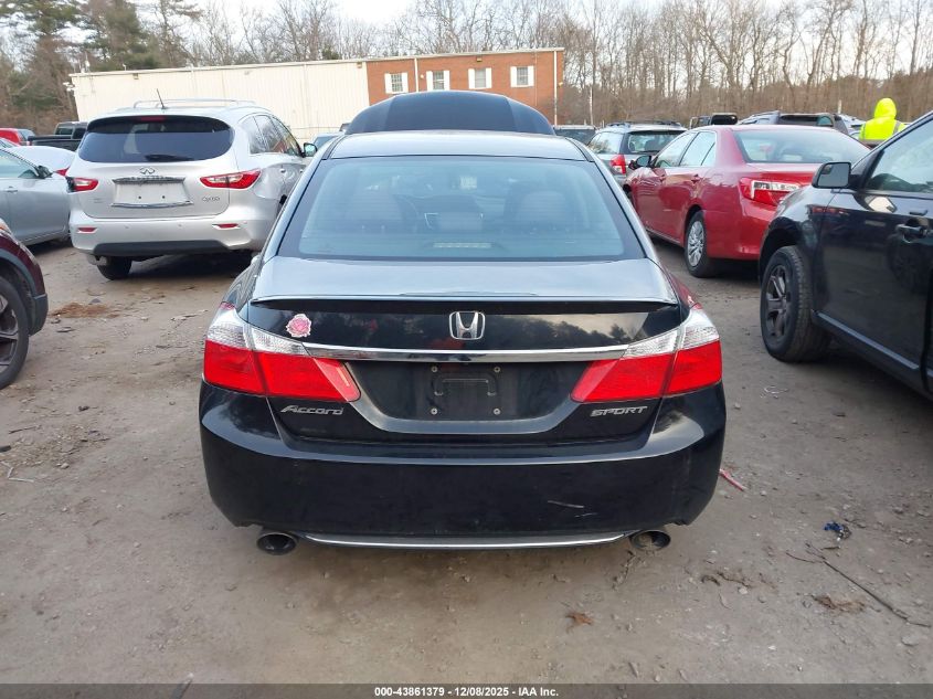 2013 Honda Accord Sport VIN: 1HGCR2E58DA124067 Lot: 43861379
