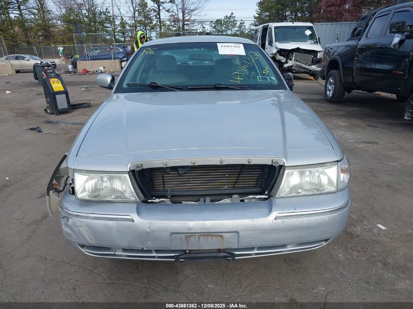 2003 Mercury Grand Marquis Gs VIN: 2MEFM74W93X660466 Lot: 43861382