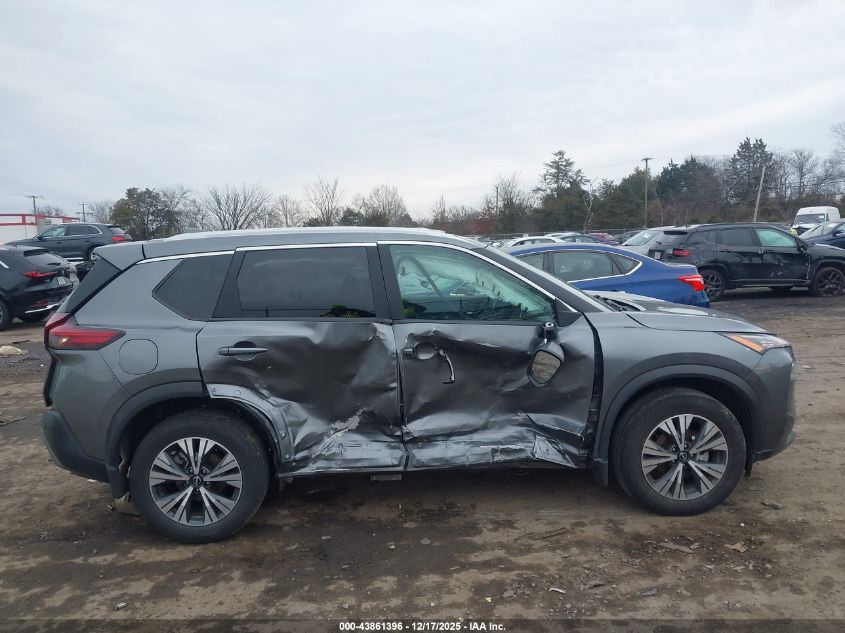 2023 Nissan Rogue Sv Intelligent Awd VIN: 5N1BT3BBXPC828271 Lot: 43861396