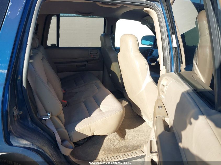 2001 Dodge Durango VIN: 1B4HS28N11F575227 Lot: 43861423