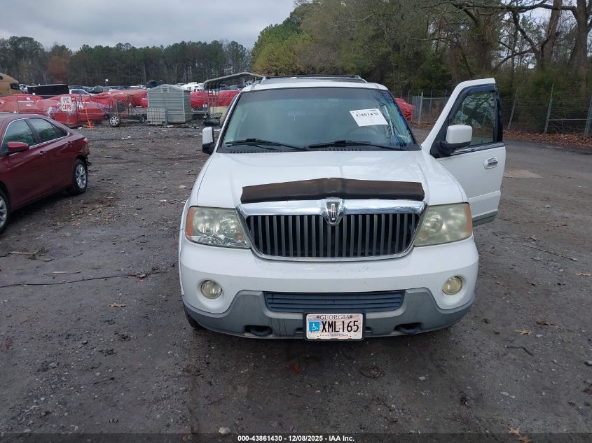 2003 Lincoln Navigator VIN: 5LMFU28R53LJ02726 Lot: 43861430