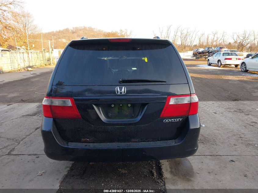 2007 Honda Odyssey Ex-L VIN: 5FNRL38677B020847 Lot: 43861437