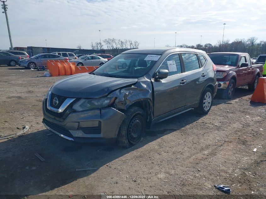 2019 Nissan Rogue S VIN: 5N1AT2MV4KC812248 Lot: 43861446
