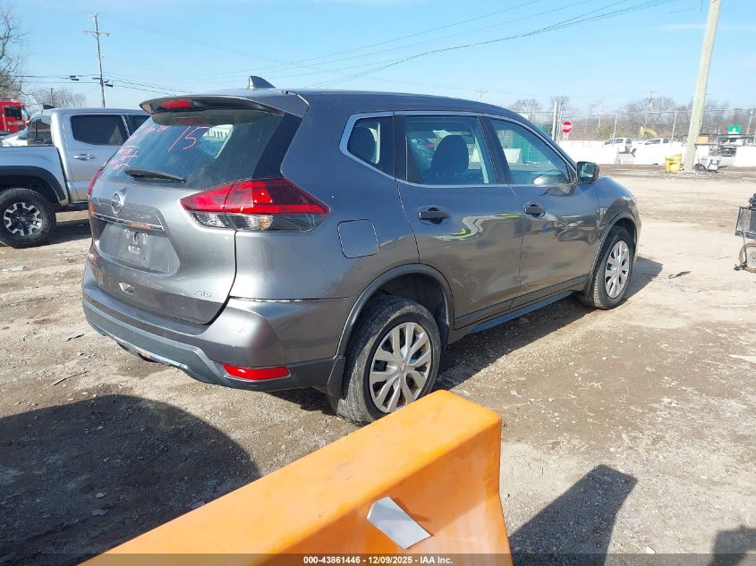2019 Nissan Rogue S VIN: 5N1AT2MV4KC812248 Lot: 43861446