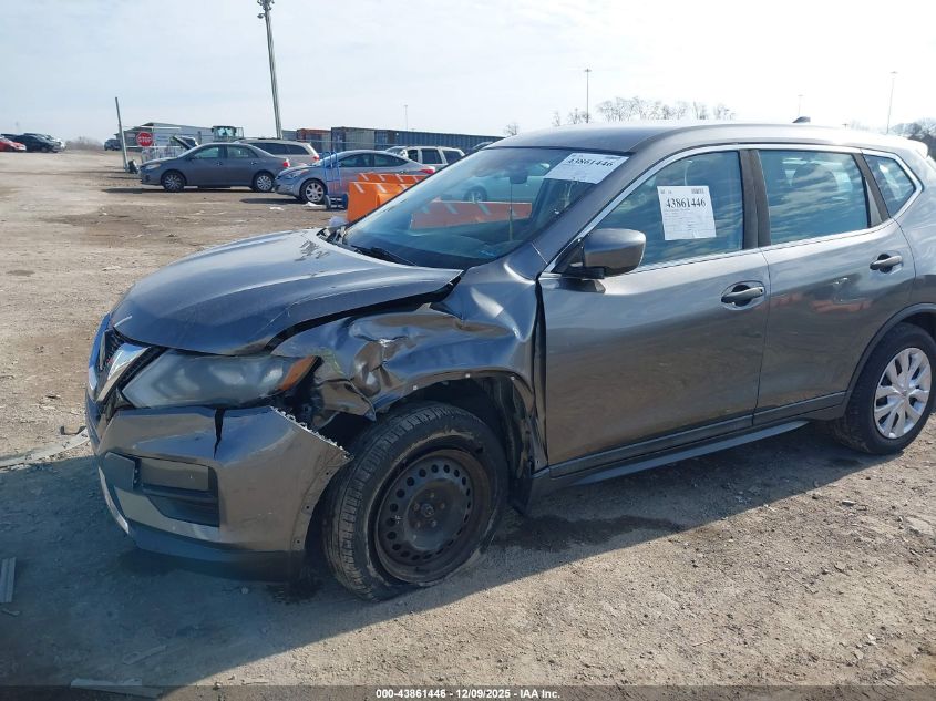 2019 Nissan Rogue S VIN: 5N1AT2MV4KC812248 Lot: 43861446
