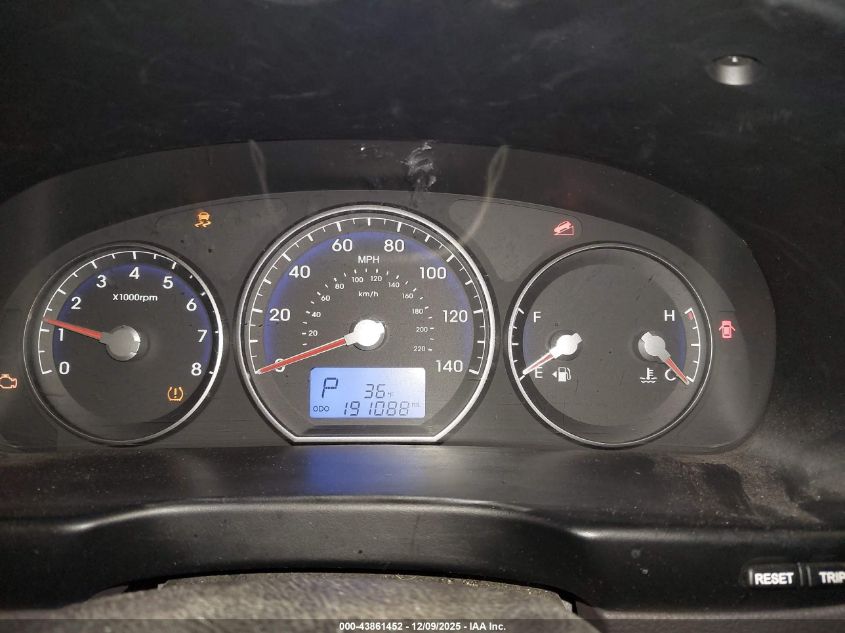 2012 Hyundai Santa Fe Gls VIN: 5XYZGDAB8CG142301 Lot: 43861452