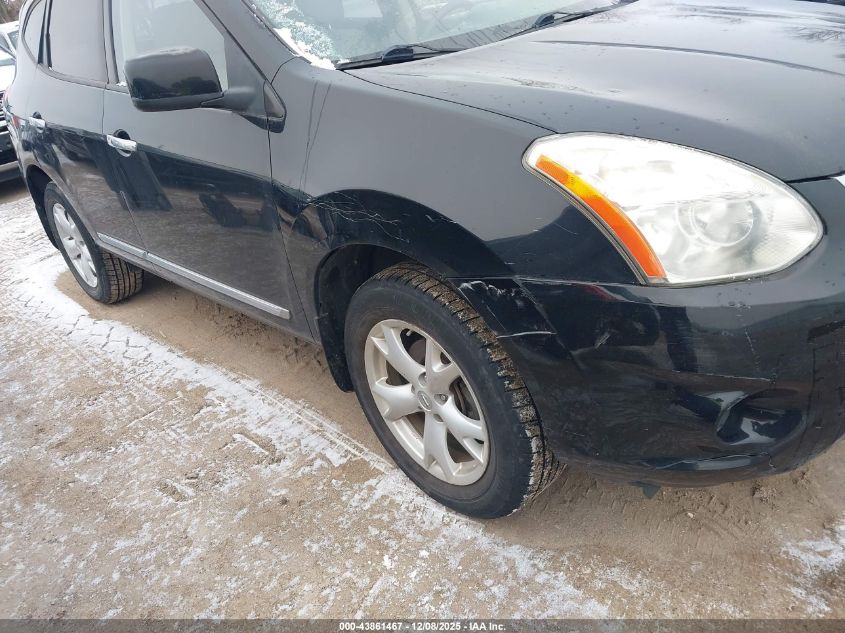 2011 Nissan Rogue Sv VIN: JN8AS5MV9BW312937 Lot: 43861467