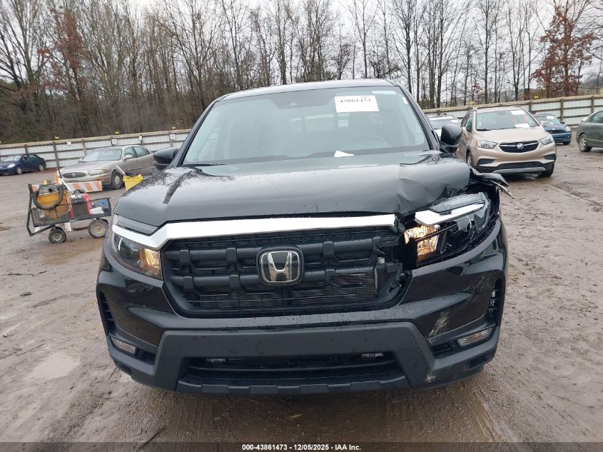 2025 Honda Ridgeline Rtl VIN: 5FPYK3F52SB039976 Lot: 43861473