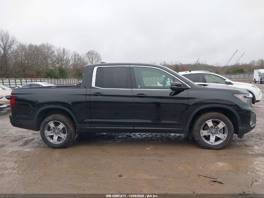 2025 Honda Ridgeline Rtl VIN: 5FPYK3F52SB039976 Lot: 43861473