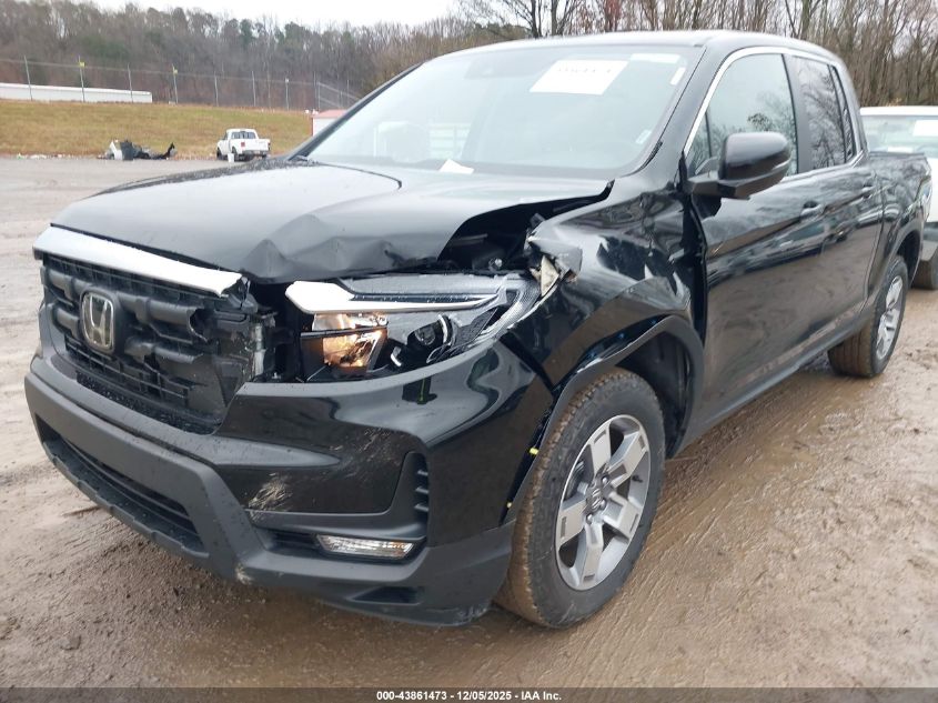 2025 Honda Ridgeline Rtl VIN: 5FPYK3F52SB039976 Lot: 43861473