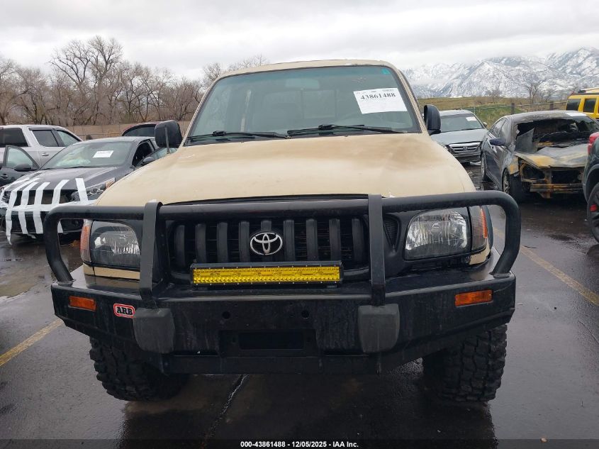 2002 Toyota Tacoma Base V6 VIN: 5TEHN72N42Z023192 Lot: 43861488
